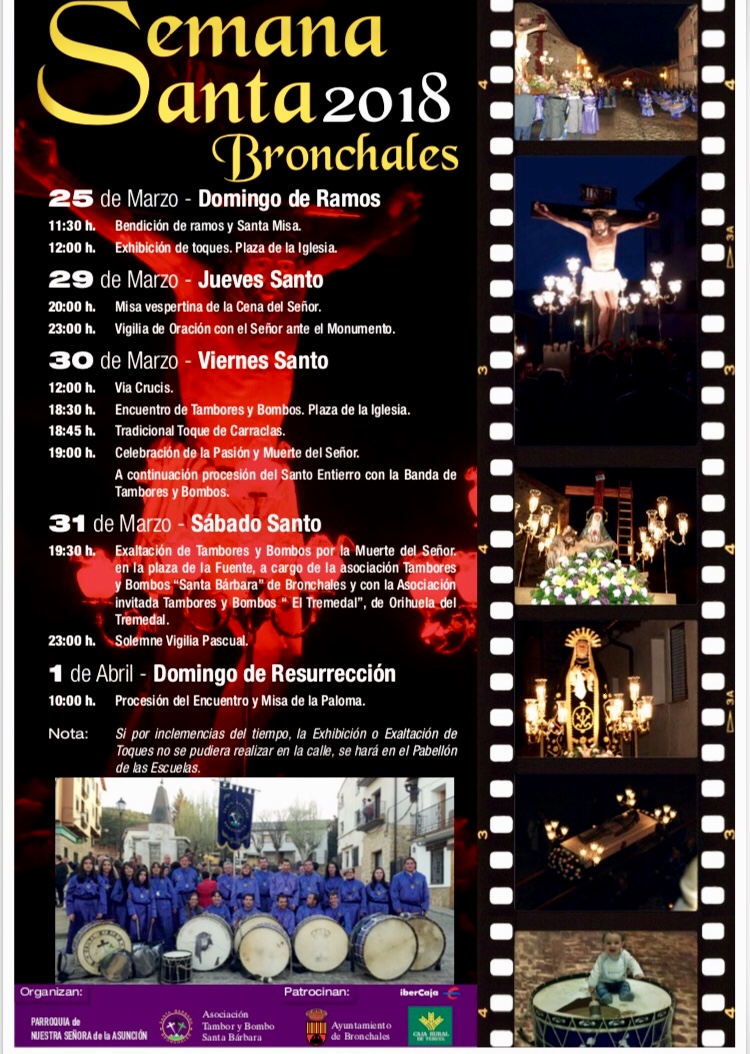 Semana Santa en Bronchales 2018 Bronchales